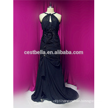 Fashion Crazy Muslim Hajab black wedding dress evening dress